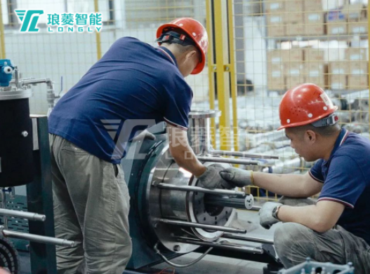 瑯菱智能 砂磨機維護保養